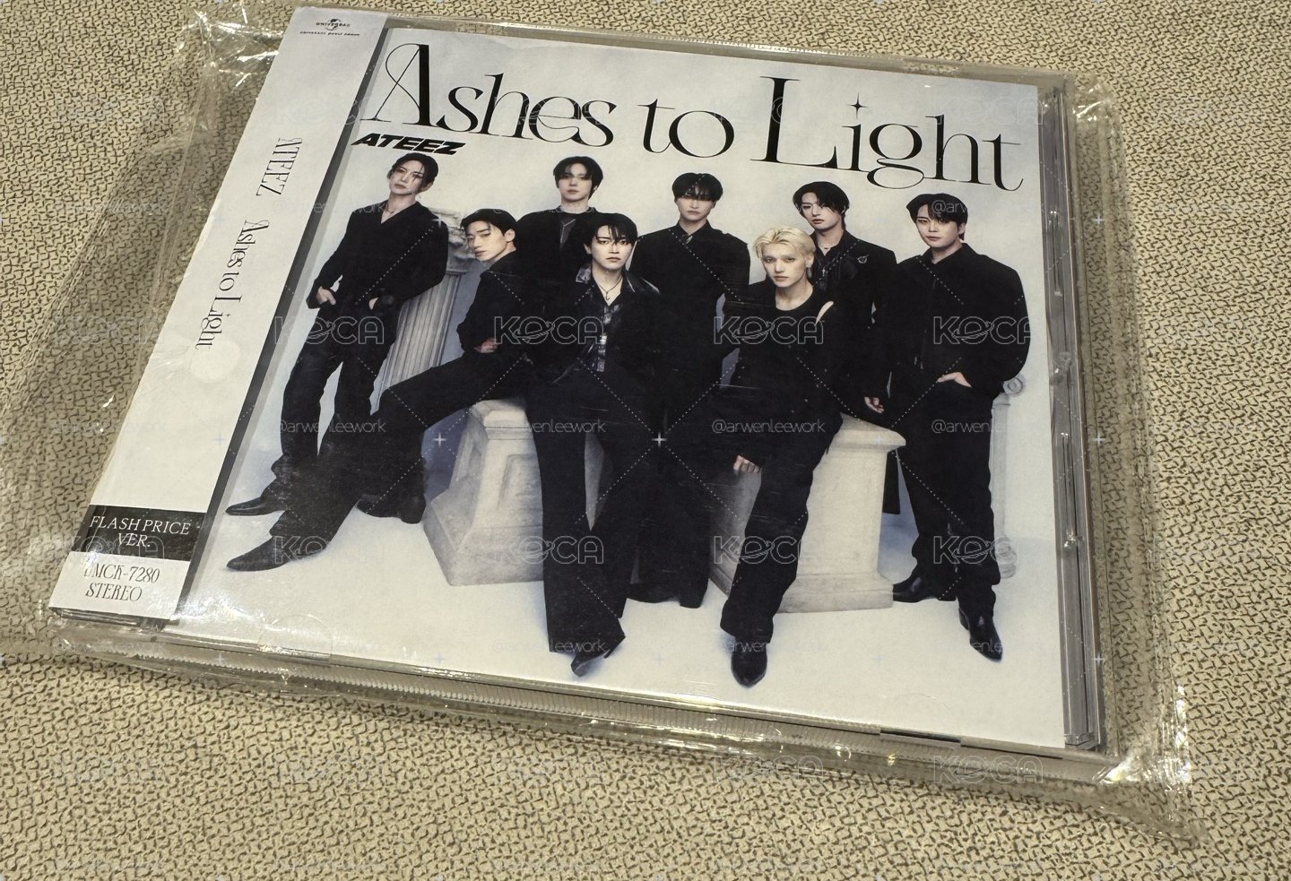 ashes to light 全專（僅拆封內含小卡）