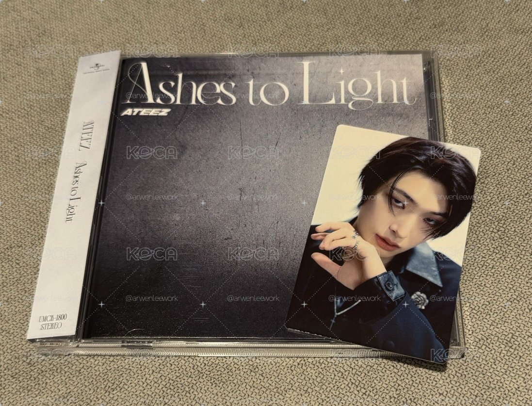 ashes to light 全專（僅拆封內含小卡）