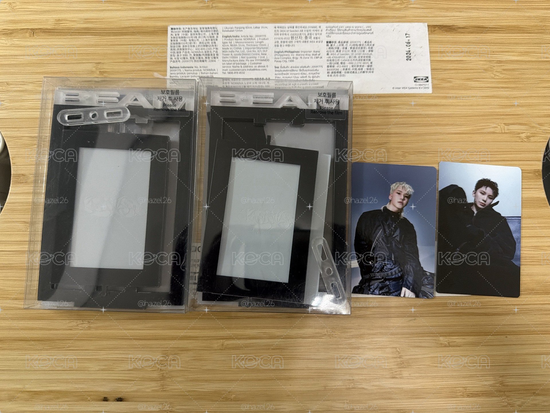 SVT 豪雨 hxw beam旋轉立牌 全新未拆