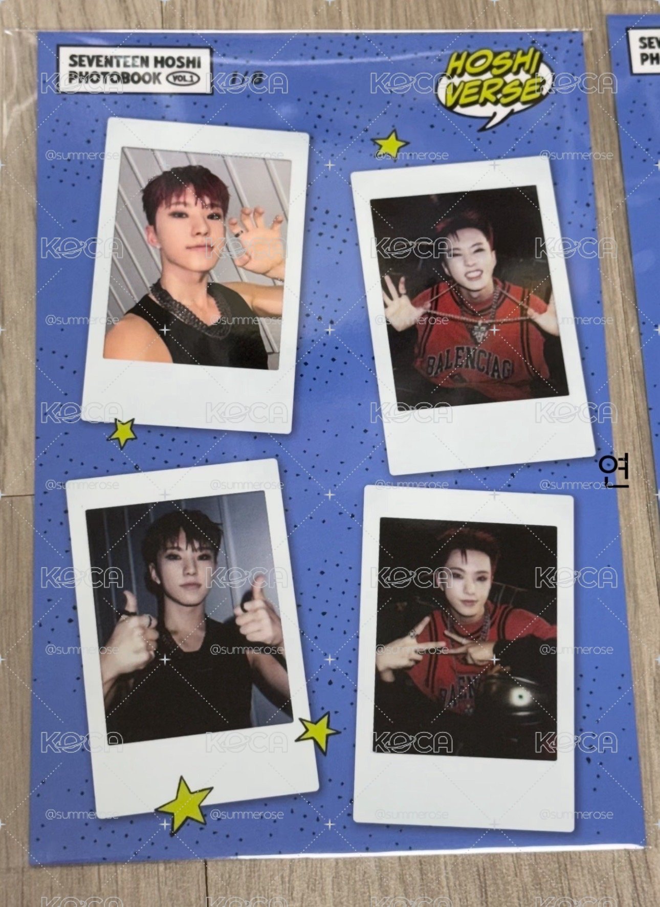 HOSHI VERSE VOL.1 PHOTOBOOK 只有WVS預售特典 寫真書 權順榮