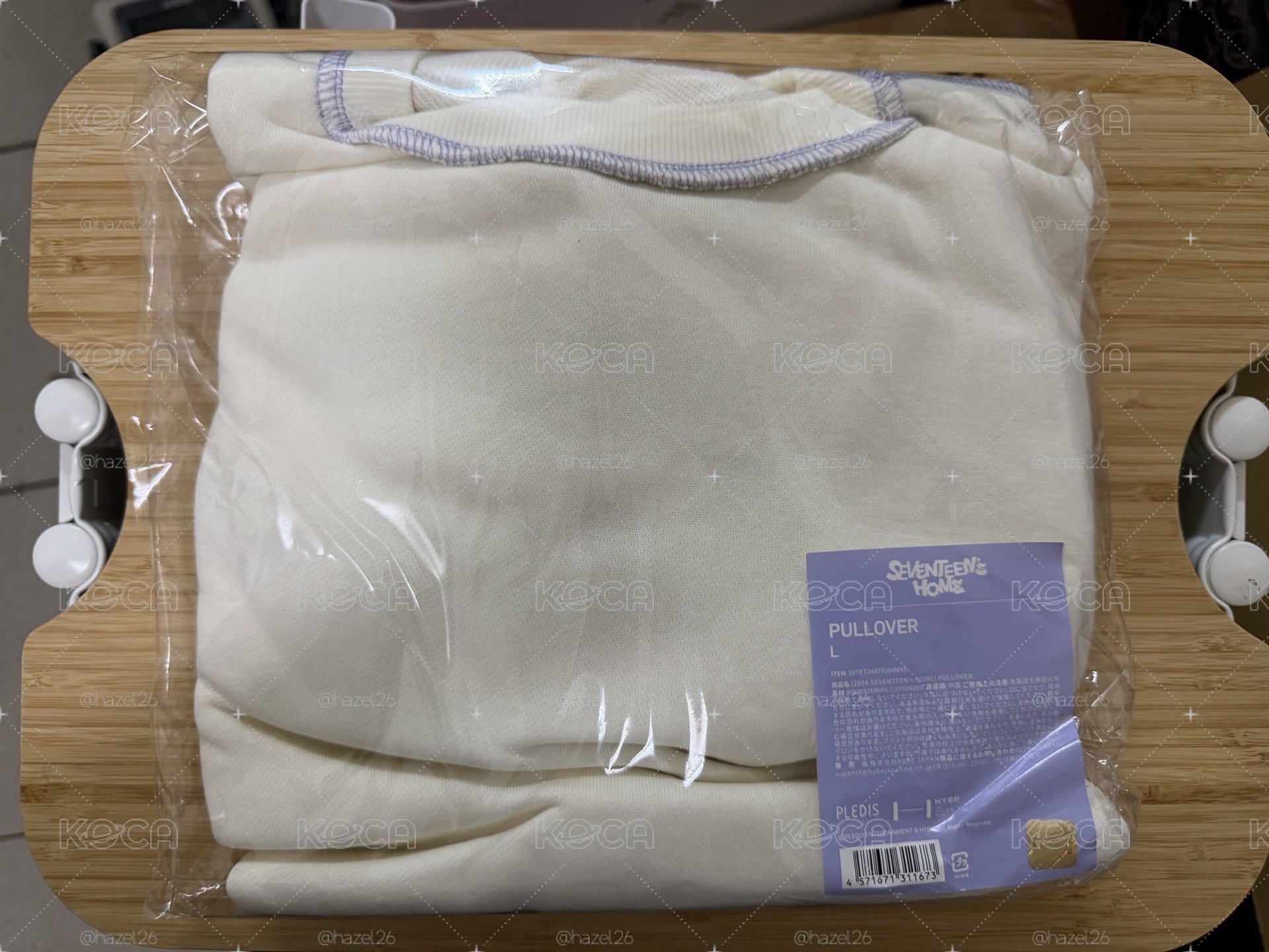SVT 2024 HOME 大學T size:L