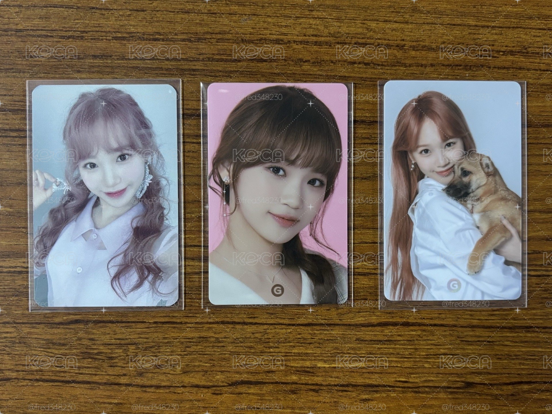 IZ*ONE 采源 小卡 打歌卡 G市卡