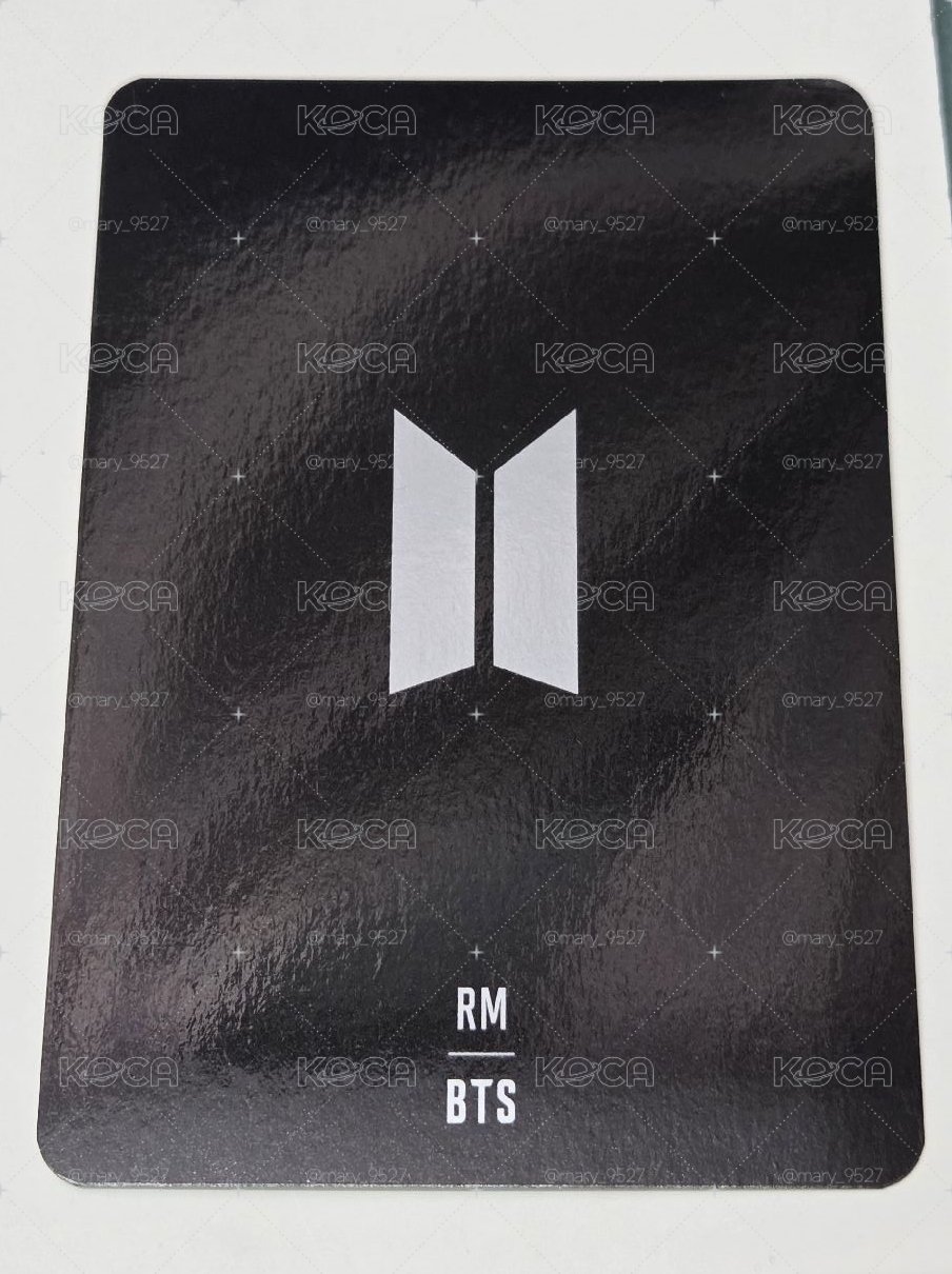 BTS 二代戒指卡 RM 金南俊