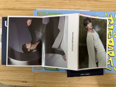 SVT MINGYU UNOVE 代言折疊照片