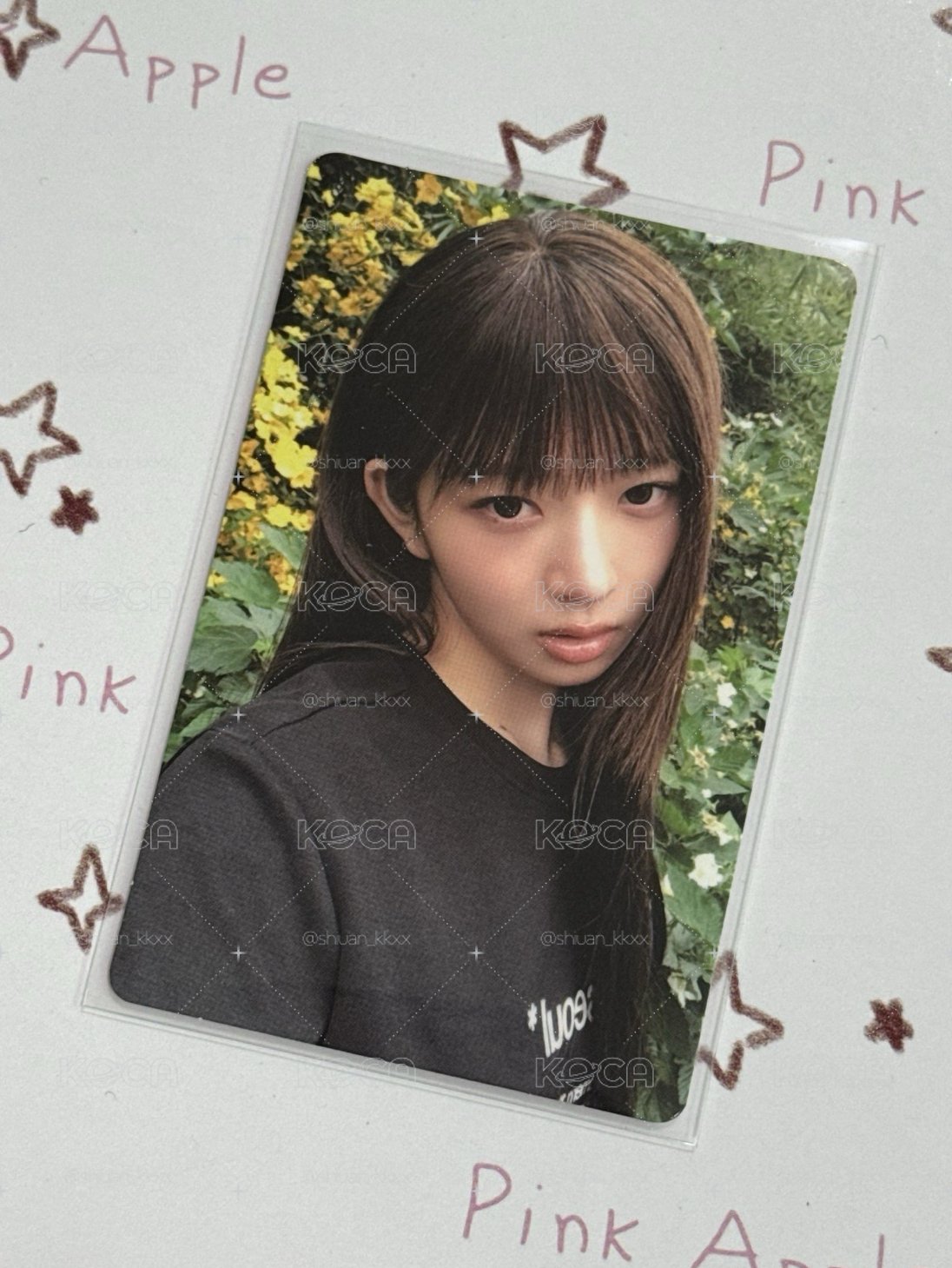 Rei X misekiseoul代言卡