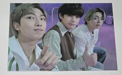 BTS 小宇宙 SoWooZoo 包包-團體小卡:V,RM,JK