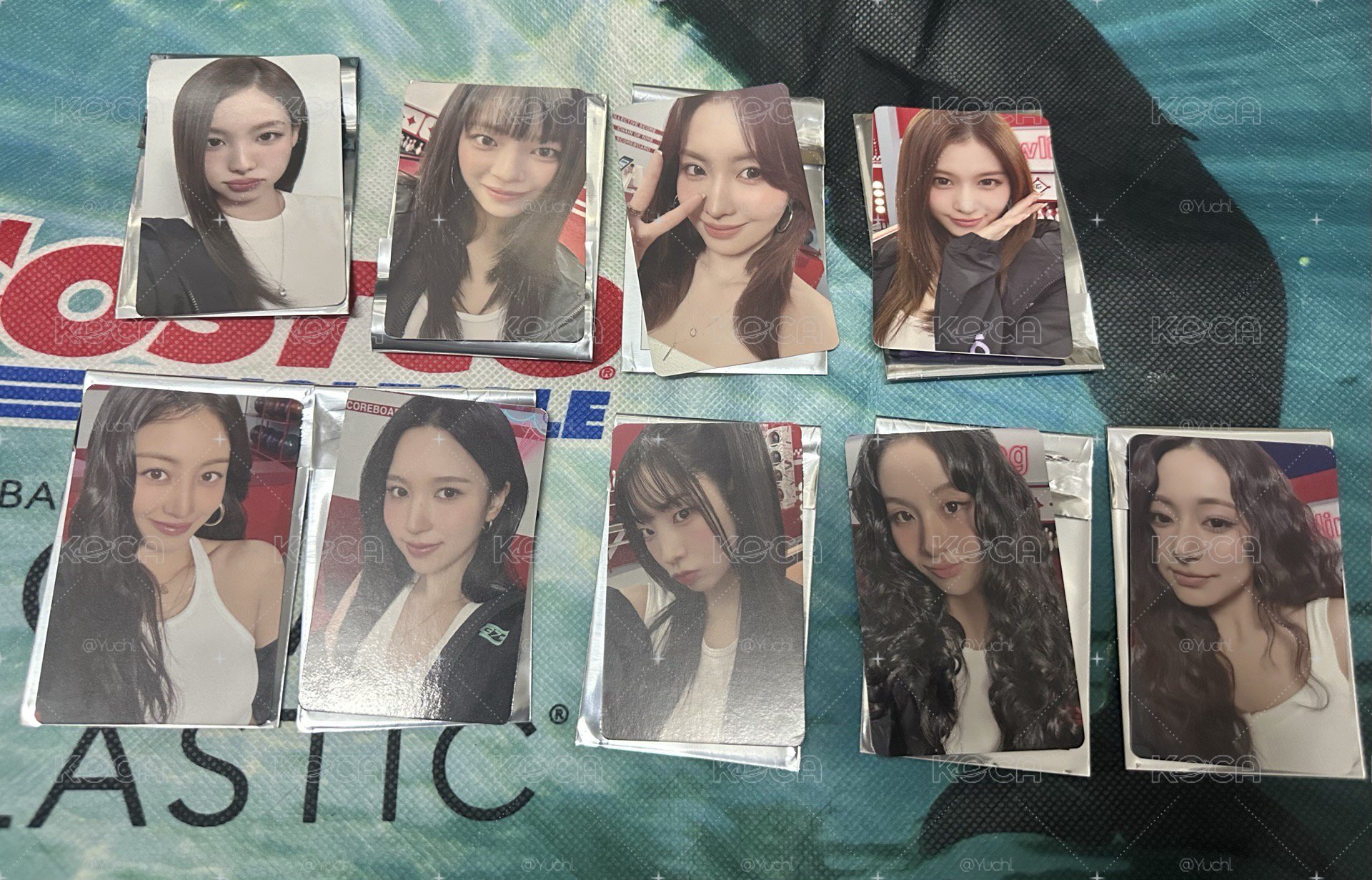 TWICE 新國立滿額卡一套