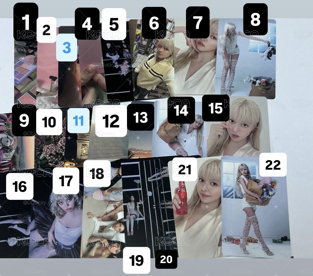 NMIXX LILY 22張專卡 不拆