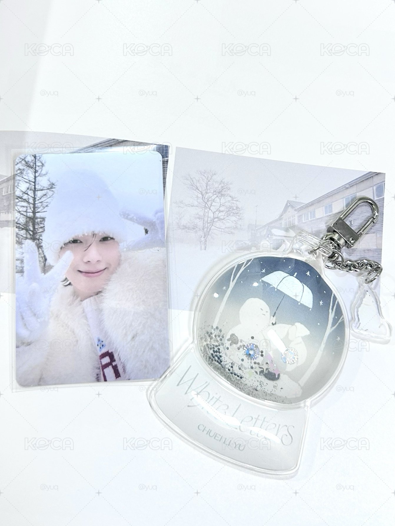 崔立于 雪球鑰匙圈含周邊卡