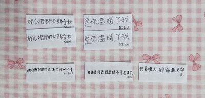NCT WISH 高雄台北演唱會彩帶