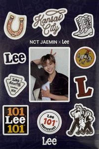 Lee Jeans 代言卡 貼紙