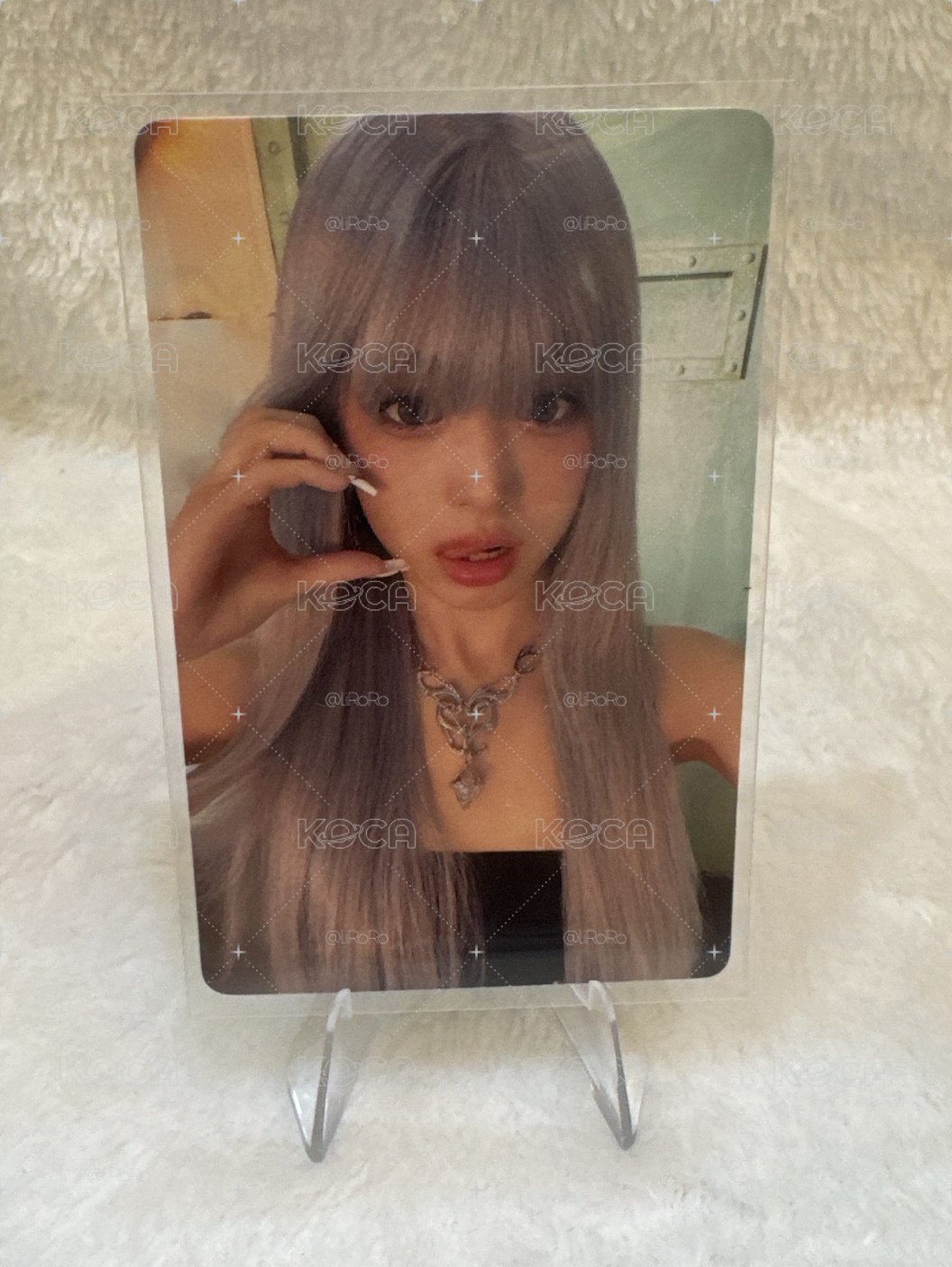 競標 🩵BABYMONSTER AHYEON WE GO UP 京東1.0特典 中文卡背