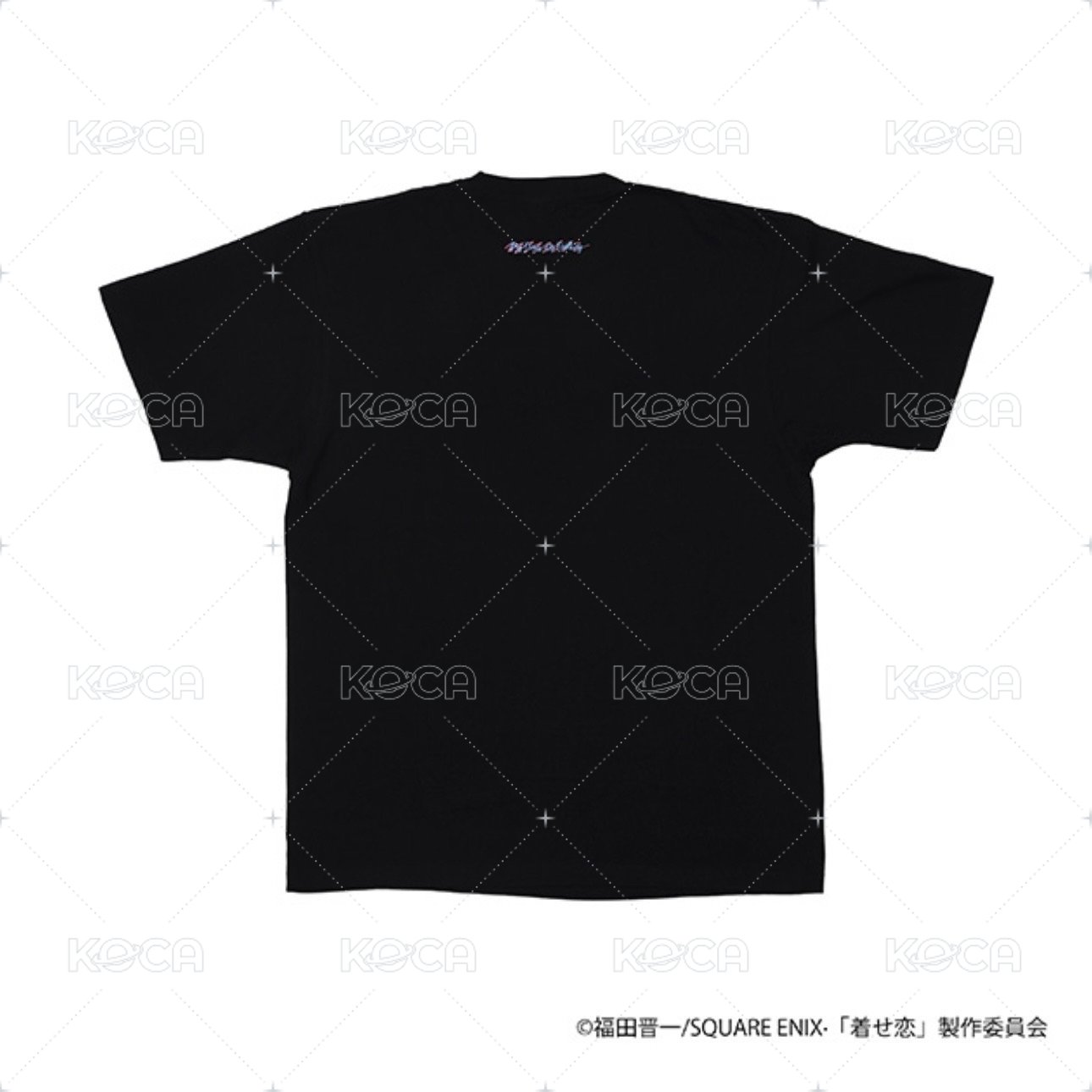 MNG×その着せ替え人形は恋をする エンディングイラストTシャツ　黒