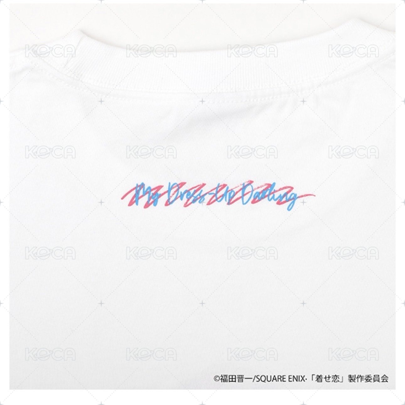 MNG×その着せ替え人形は恋をする エンディングイラストTシャツ　白