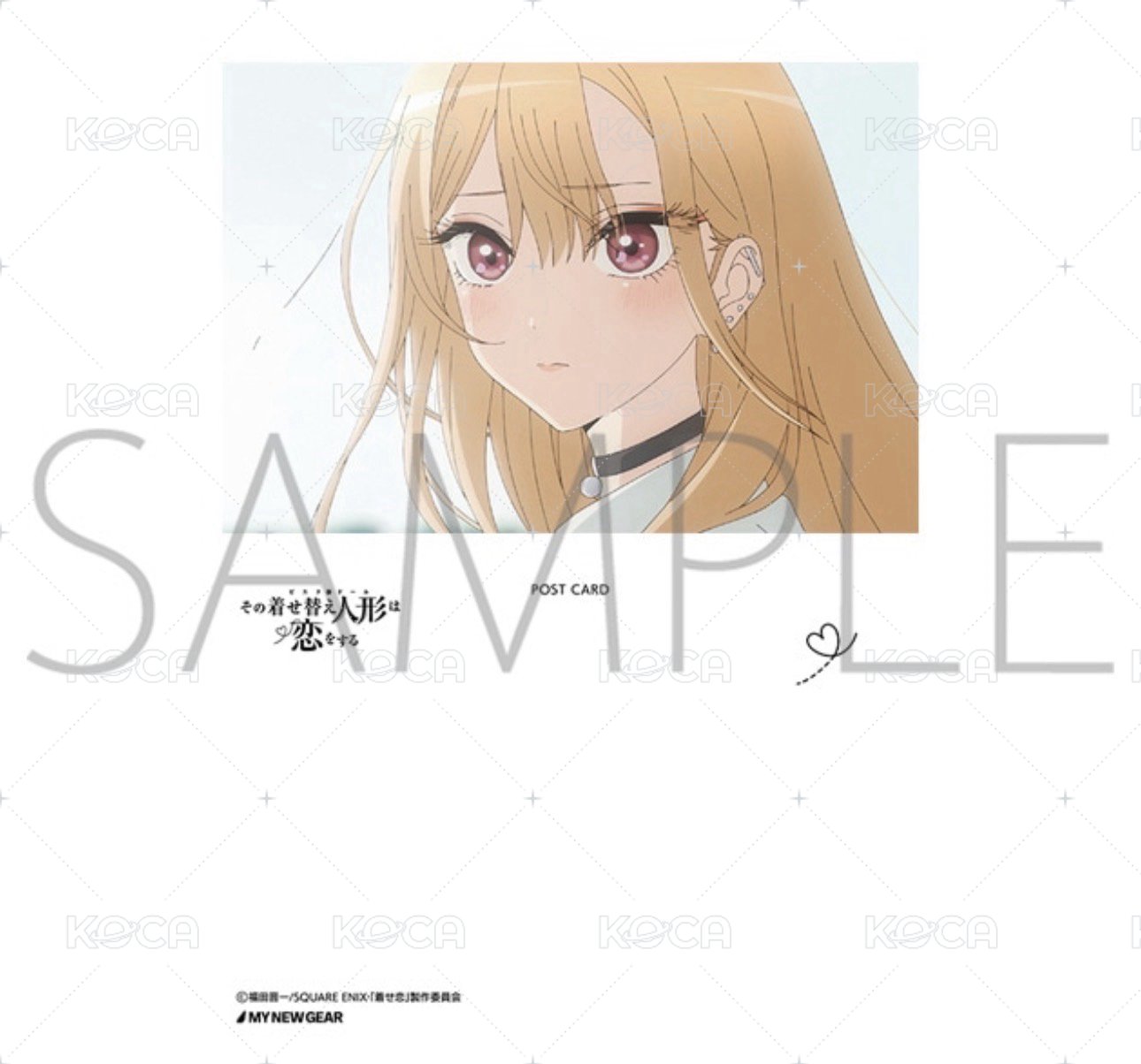 MNG×その着せ替え人形は恋をする 五条君海行こうTシャツ　白