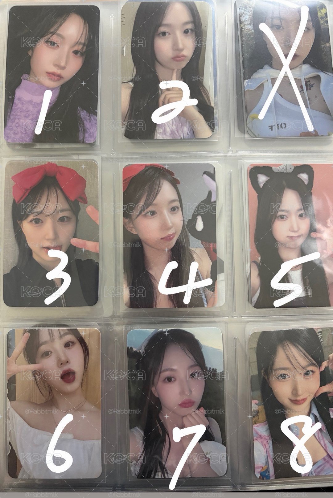 NMIXX 海嫄 Haewon 簽售 特典卡 出清