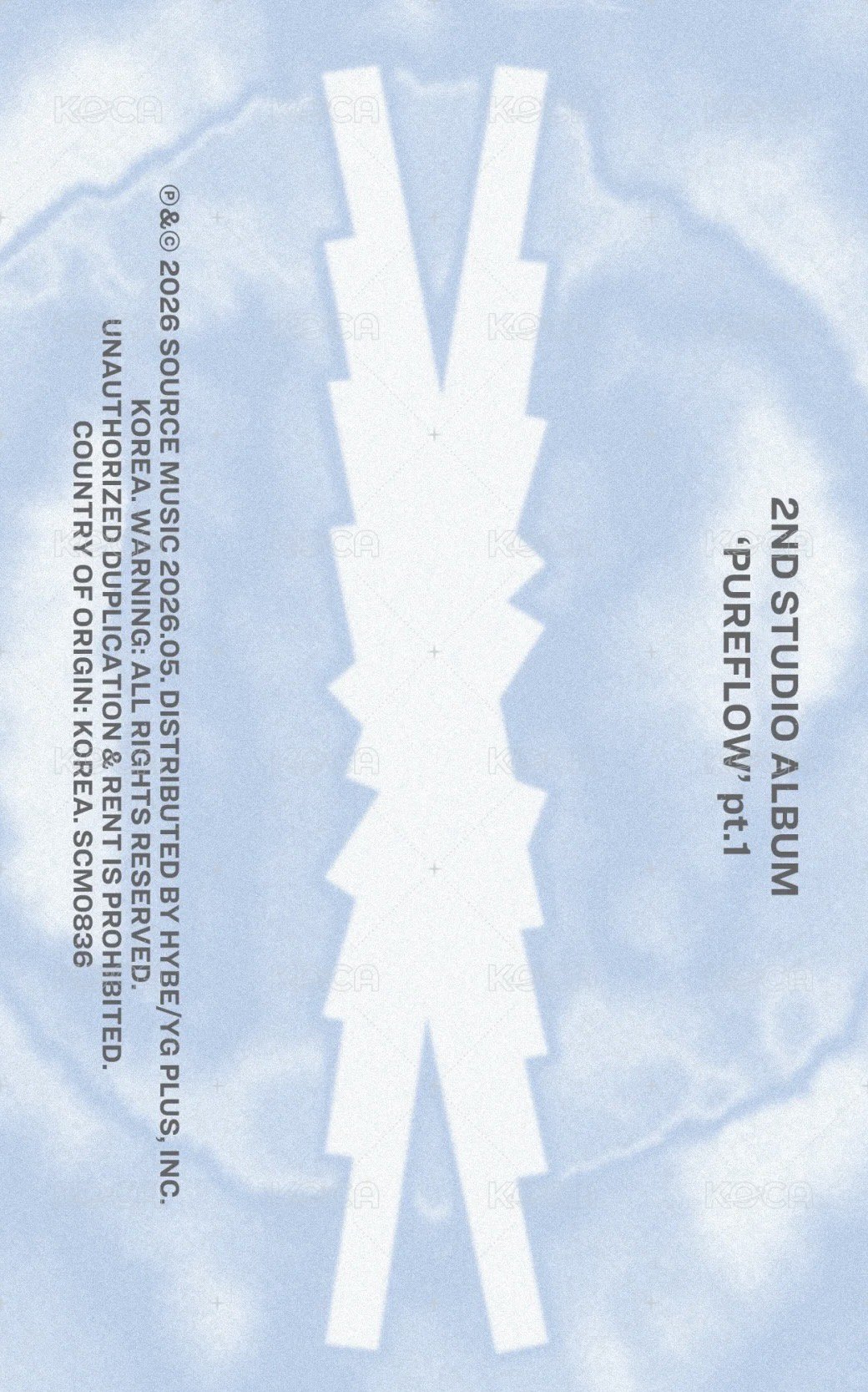 PUREFLOW 專輯卡 vol.1 (Birch Scar) 背面