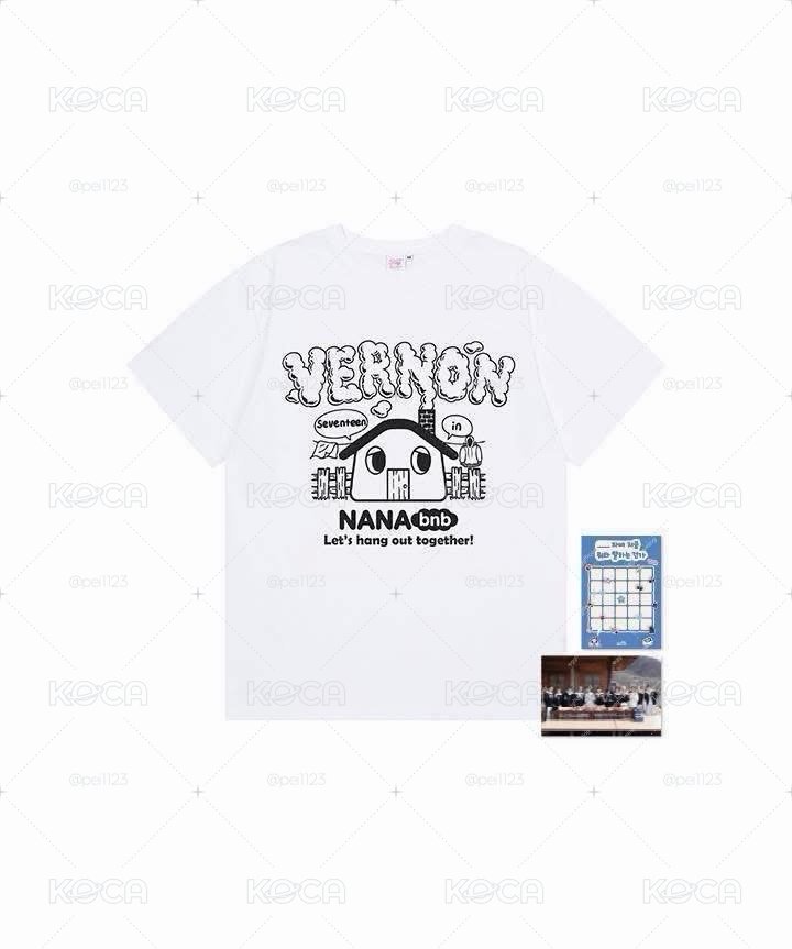 (保留中勿下單）nanabnb Tshirt vernon 