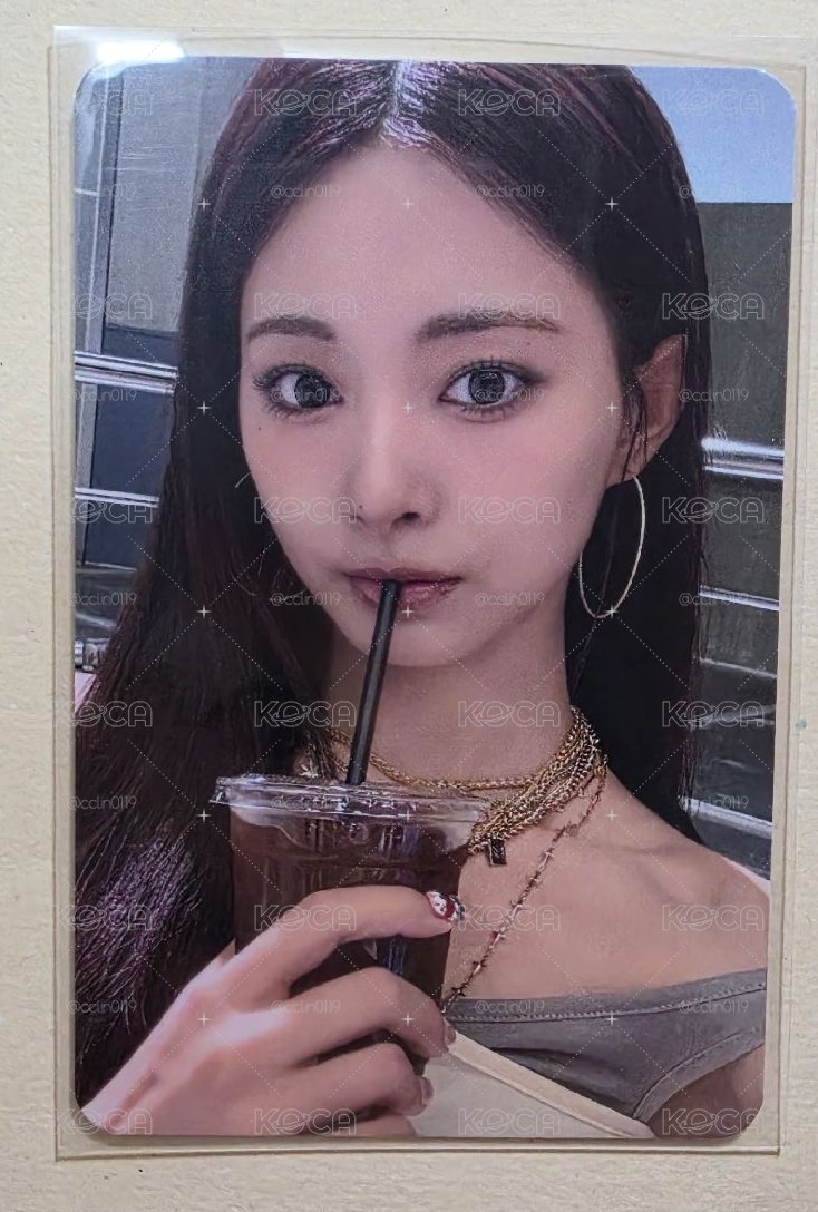 TWICE 子瑜 正規四SW特典 冰美式瑜