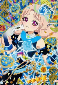 Quartet STAR人氣螢光幻彩黑桃 隱藏金簽