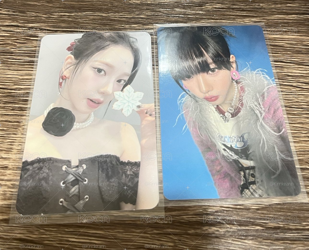 KARINA HOT MESS初回盤專卡/聖誕隨機卡