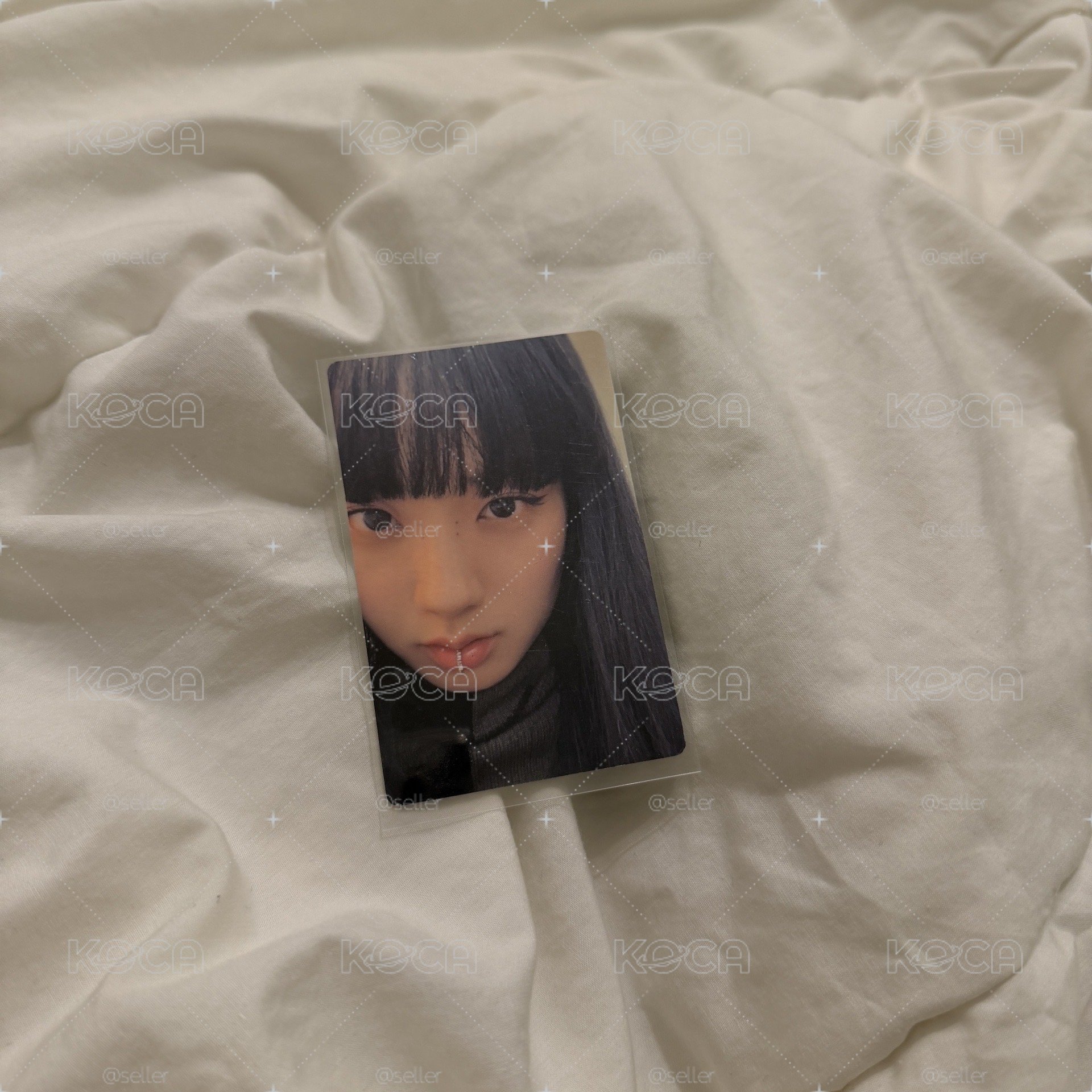 BLACKPINK Jisoo BORN PINK YG 特典卡