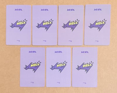Mmchk JU 1.0 簽售卡 + 未拆專