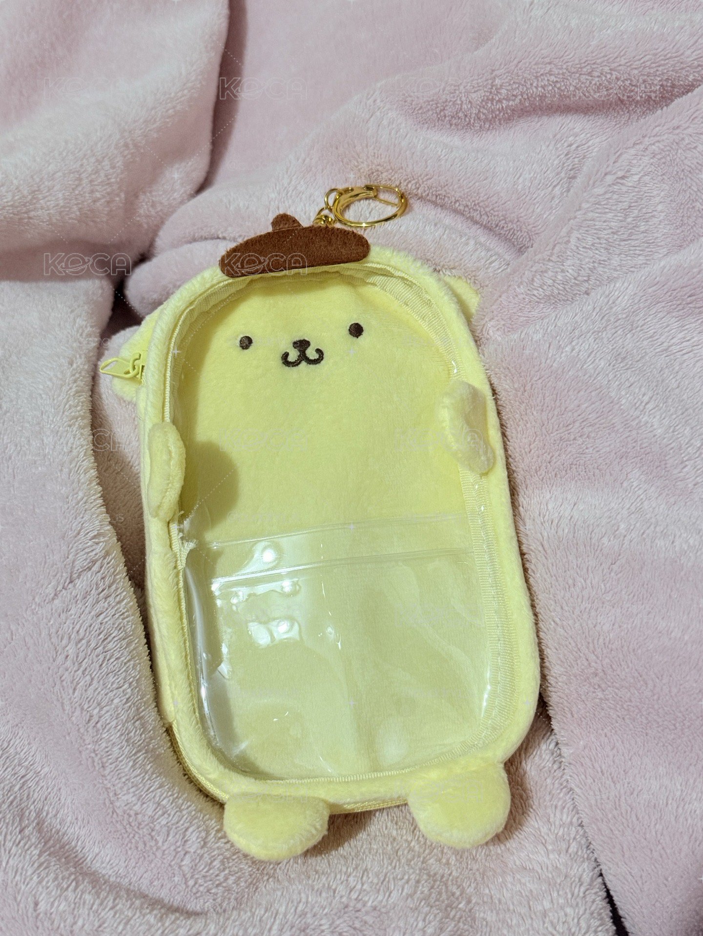布丁狗 壓克力牌收納包