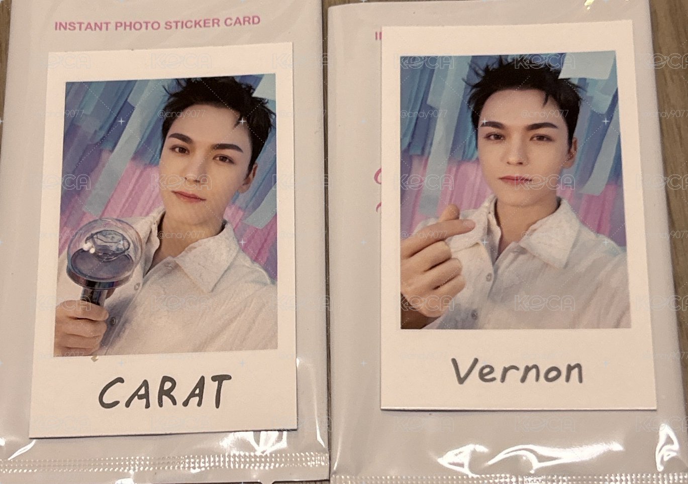 seventeen 日本 fm 拍立得 vernon一套