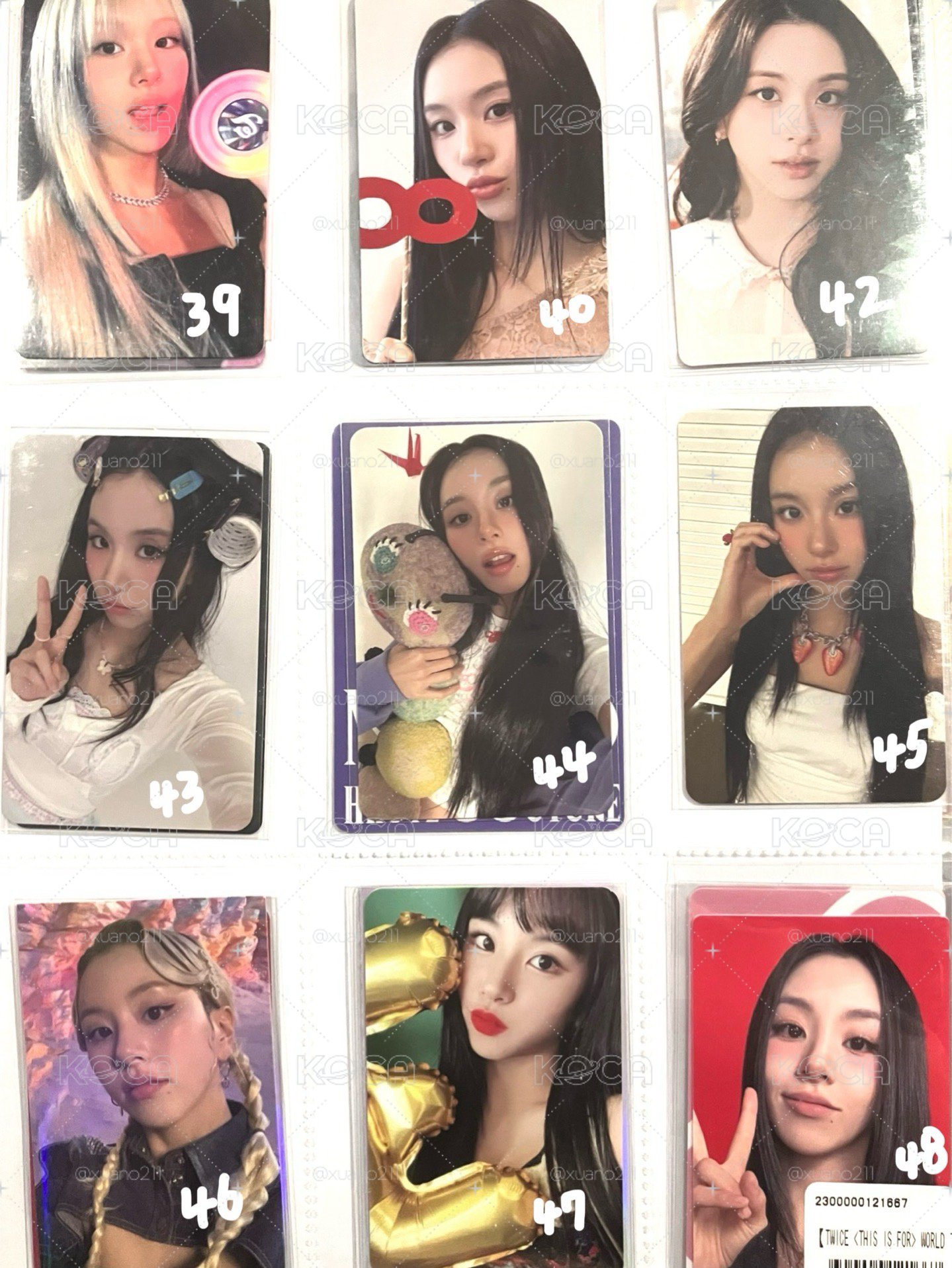 彩瑛 小卡堆 ❤️