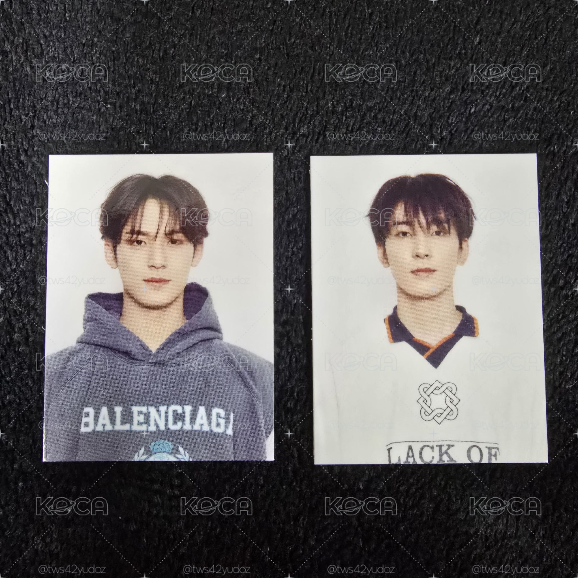 SEVENTEEN 圓佑 珉奎 證件照