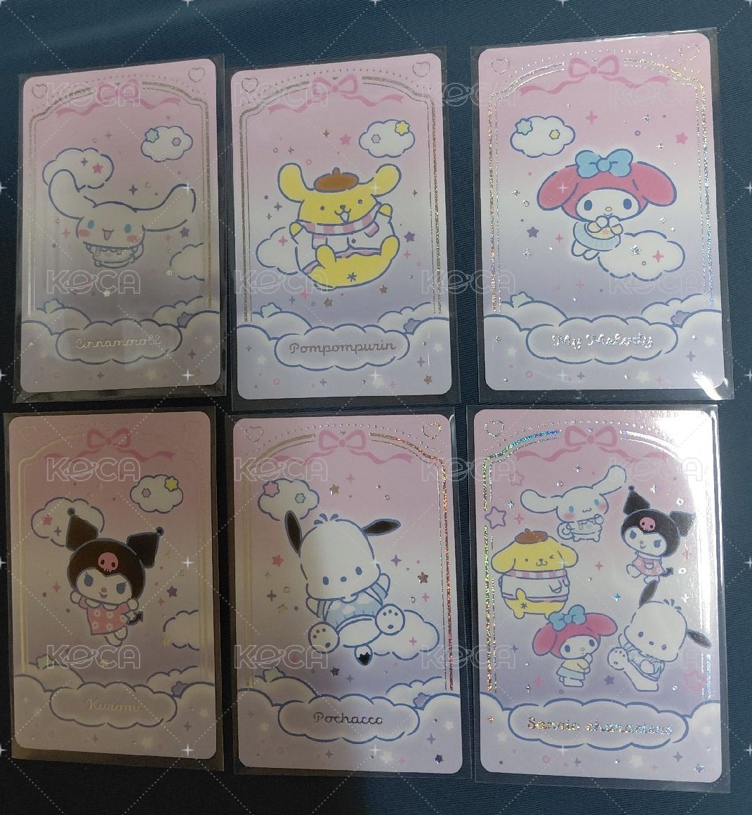 三麗鷗set 6張