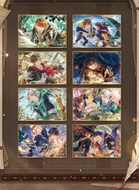 少年如你心動魔咒 壓克力色紙