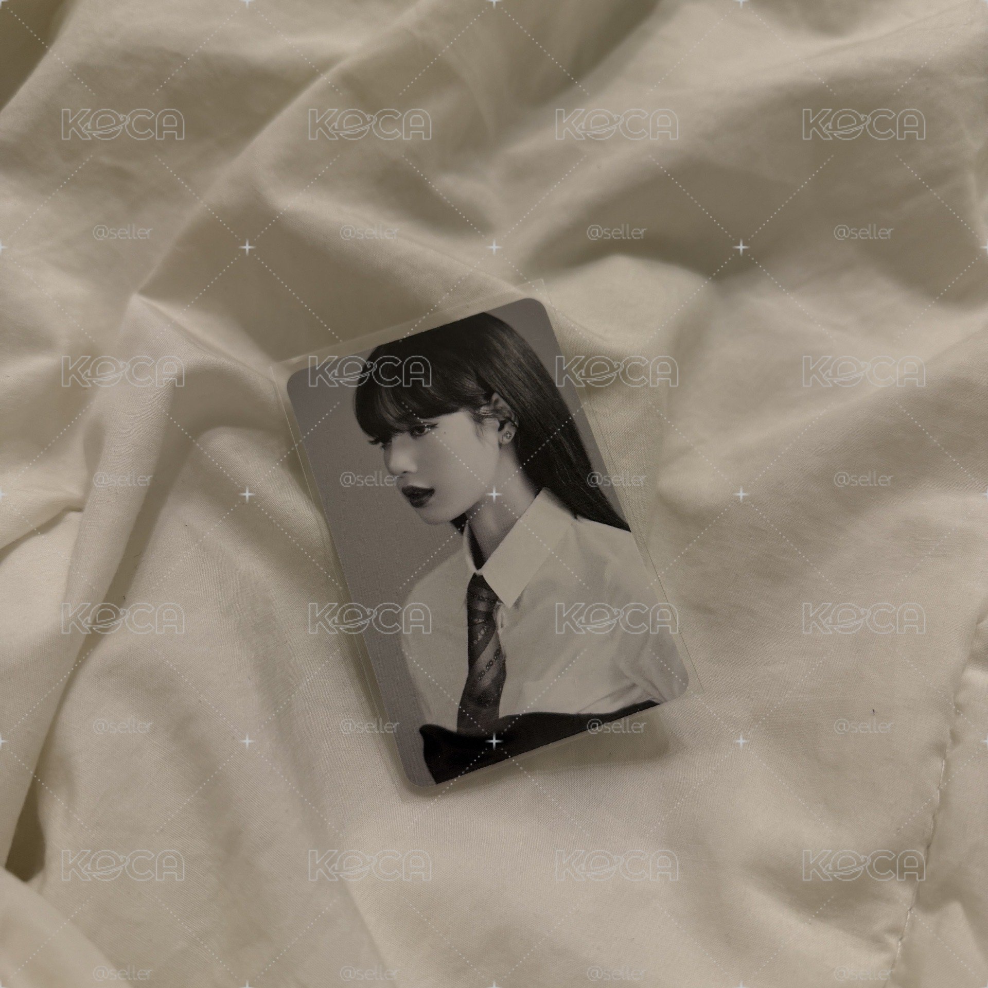 BLACKPINK Lisa the show CD 黑白