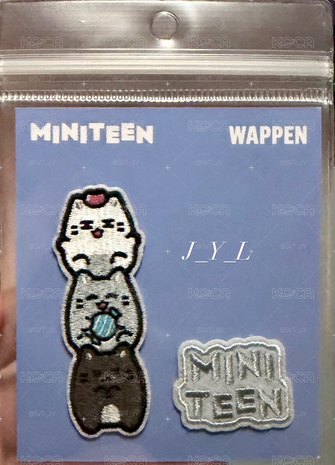 全新未拆 MINITEEN 刺繡臂章 