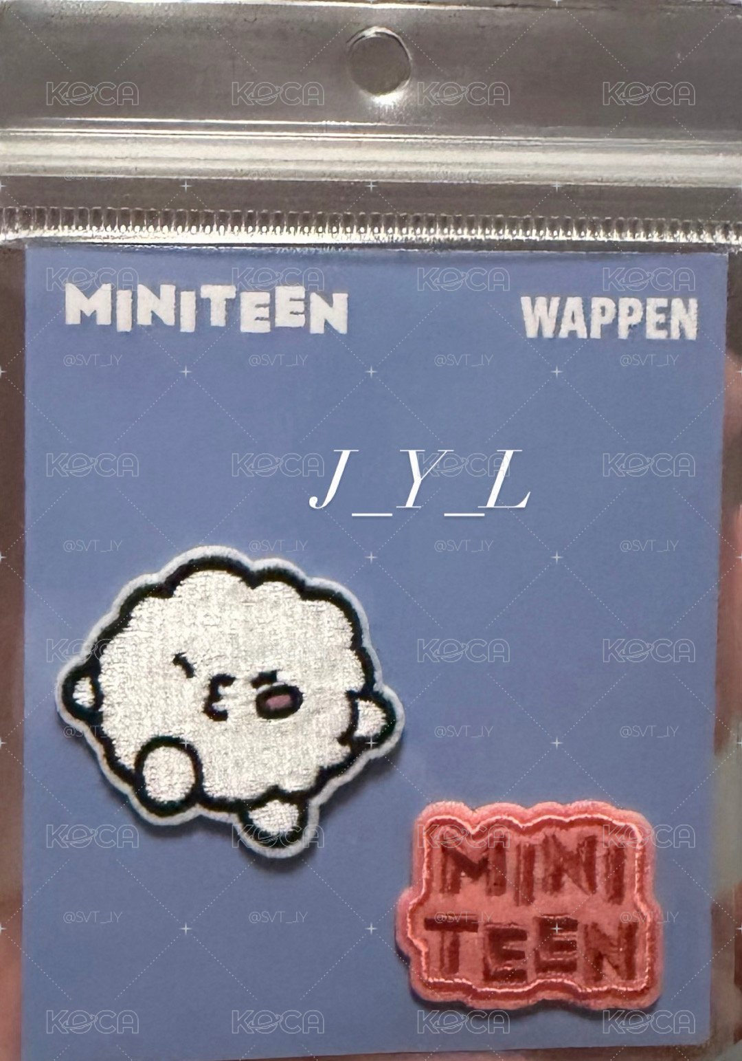 全新未拆 MINITEEN 刺繡臂章 