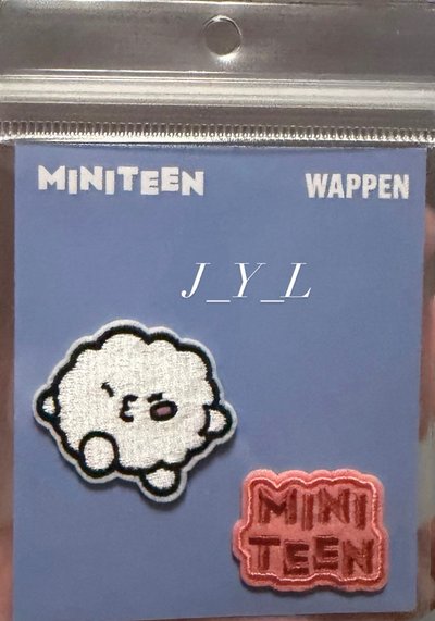 全新未拆 MINITEEN 刺繡臂章 