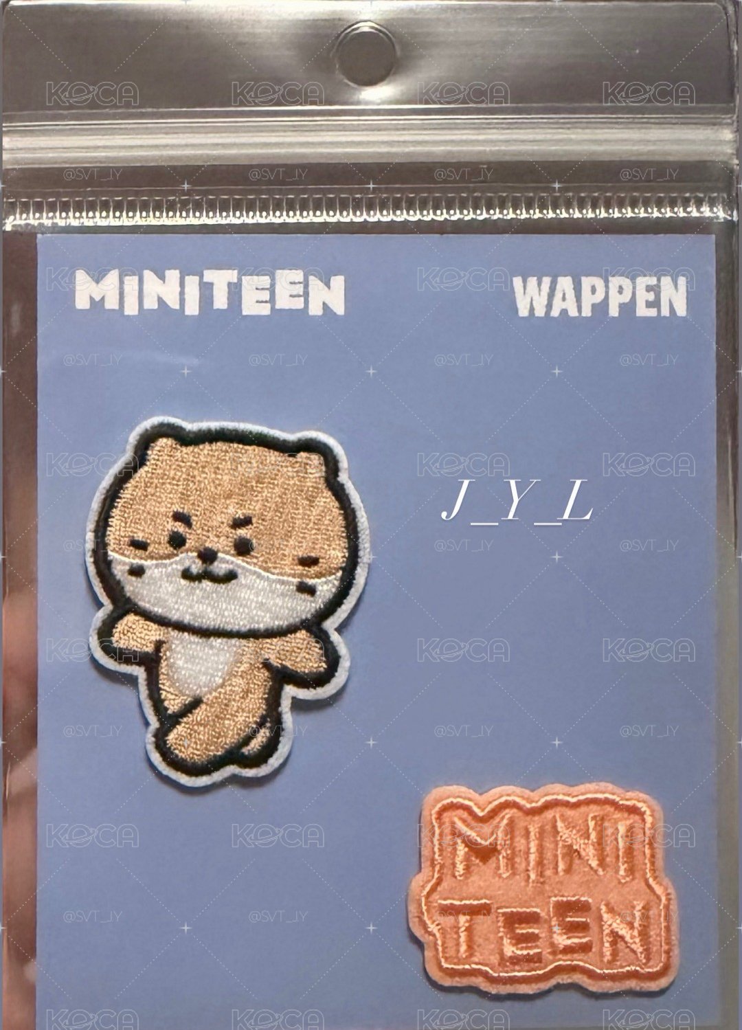 全新未拆 MINITEEN 刺繡臂章 
