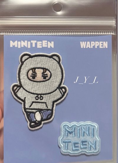 全新未拆 MINITEEN 刺繡臂章 