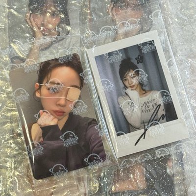 現貨☆Rich Man sr簽售卡_柚 自拍+拍立得 原袋未拆