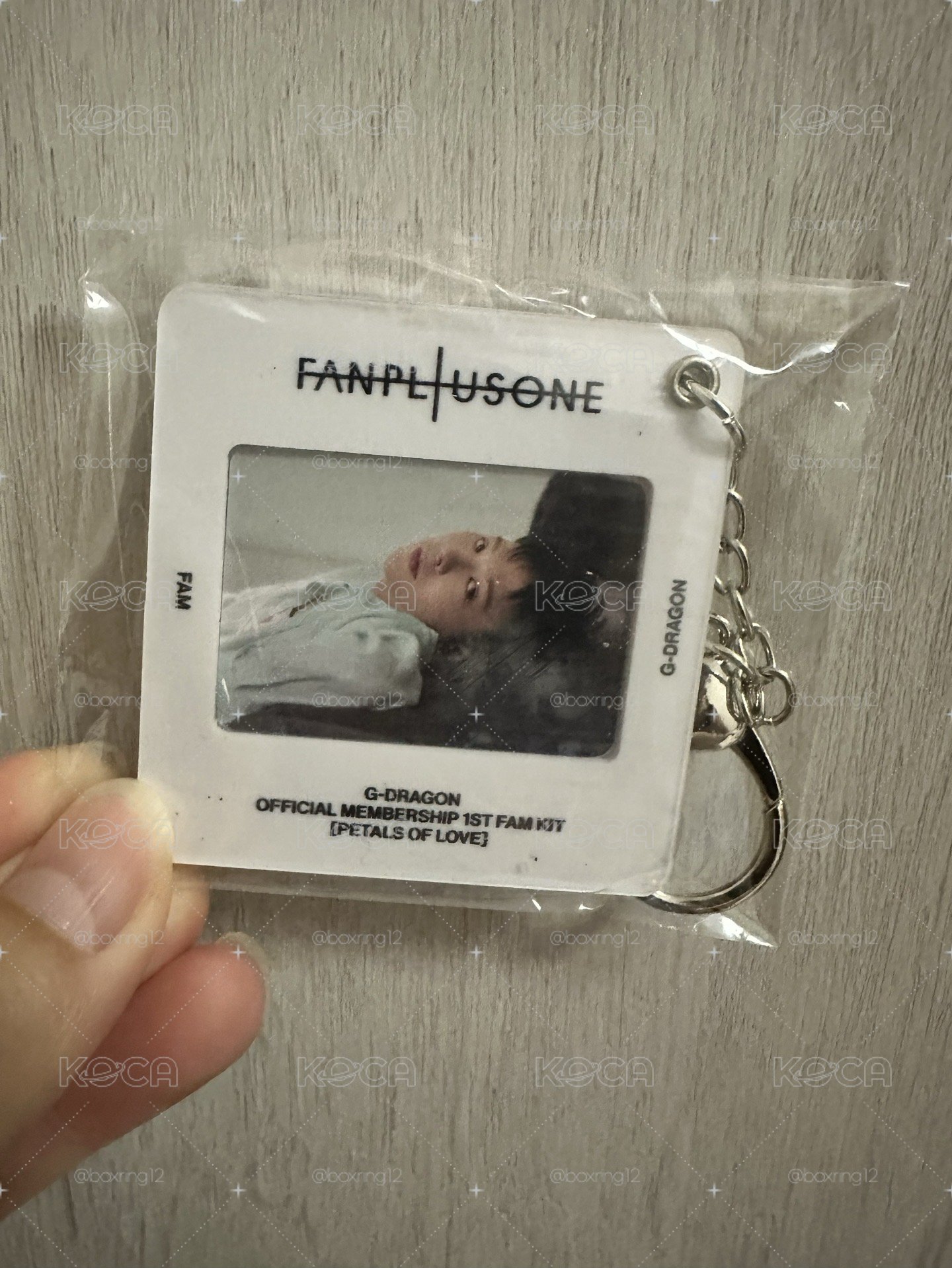 GD 權志龍 一期會員禮 鑰匙圈 G-DRAGON OFFICIAL MEMBERSHIP 1ST FAM KIT 