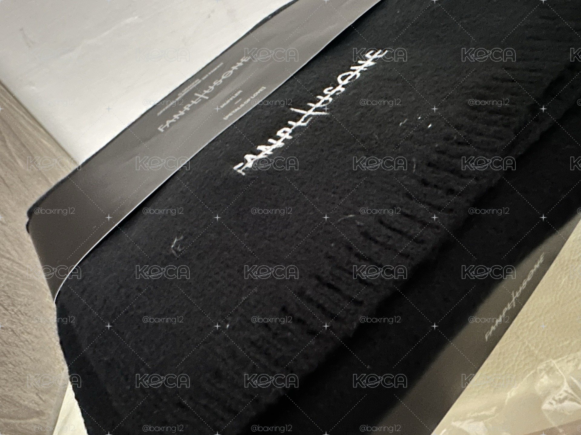 GD 權志龍 一期會員禮 圍巾 G-DRAGON OFFICIAL MEMBERSHIP 1ST FAM KIT 