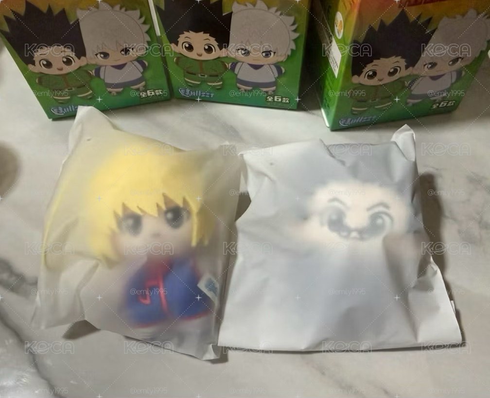獵人  娃娃 庫拉皮卡+雷歐力+西索