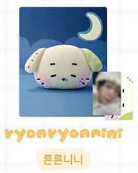 위시니니 中等娃娃 靠墊 