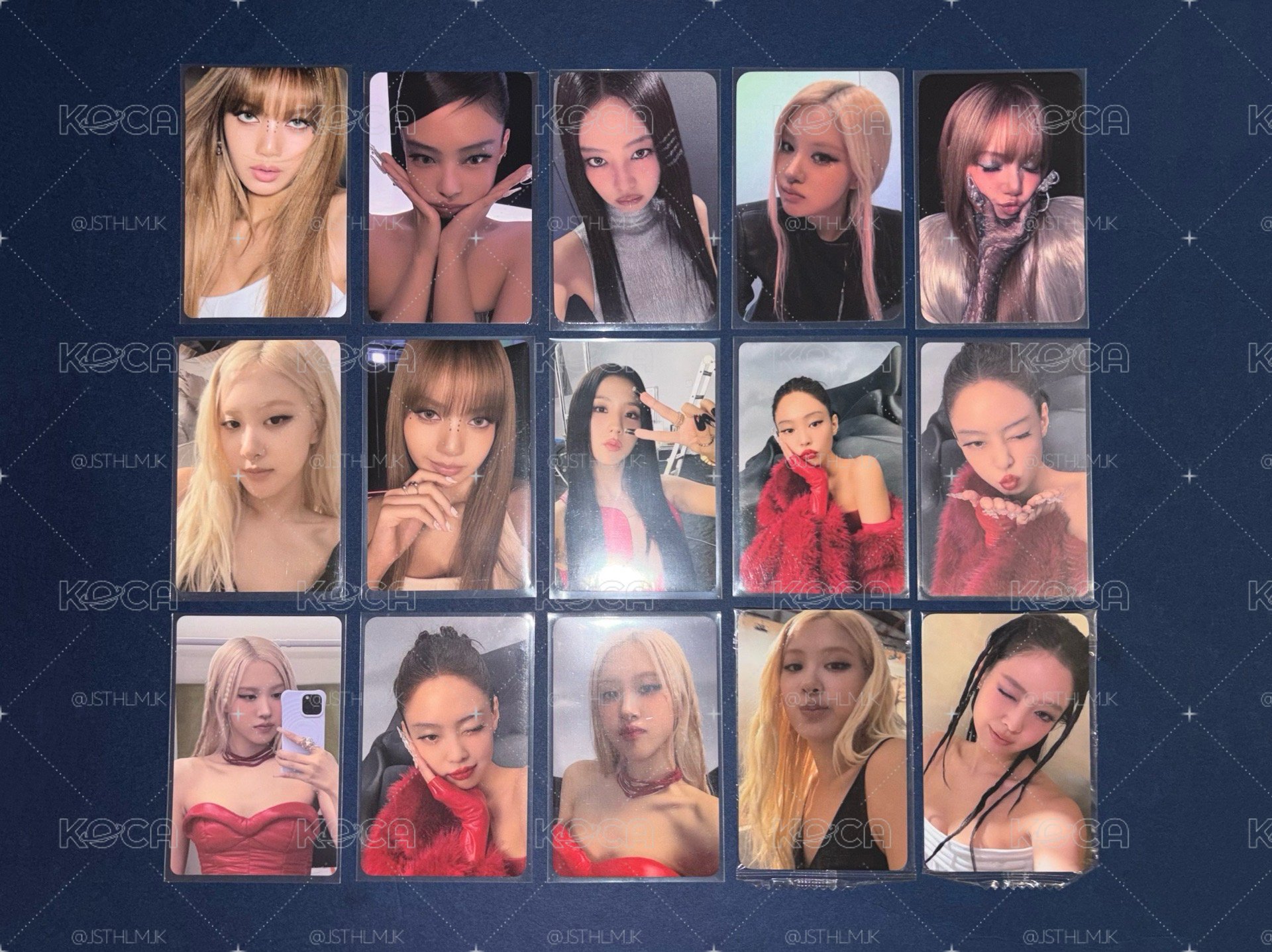 JENNIE迷你三輯：DEADLINE小卡】BLACKPINK DEADLINE特典專卡專區- KOCA