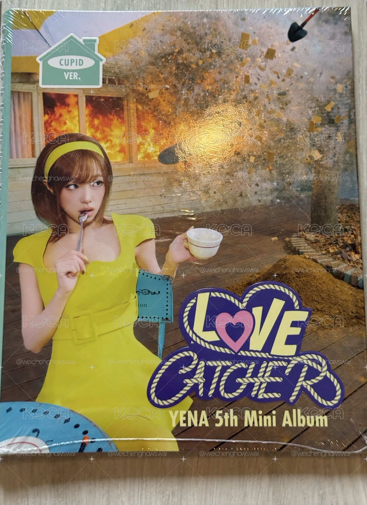 YENA 5th Mini Album <LOVE CATCHER> CUPID ver.