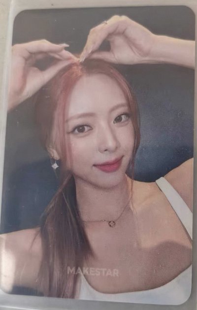 Yuna ms蝴蝶結雙面 親簽卡