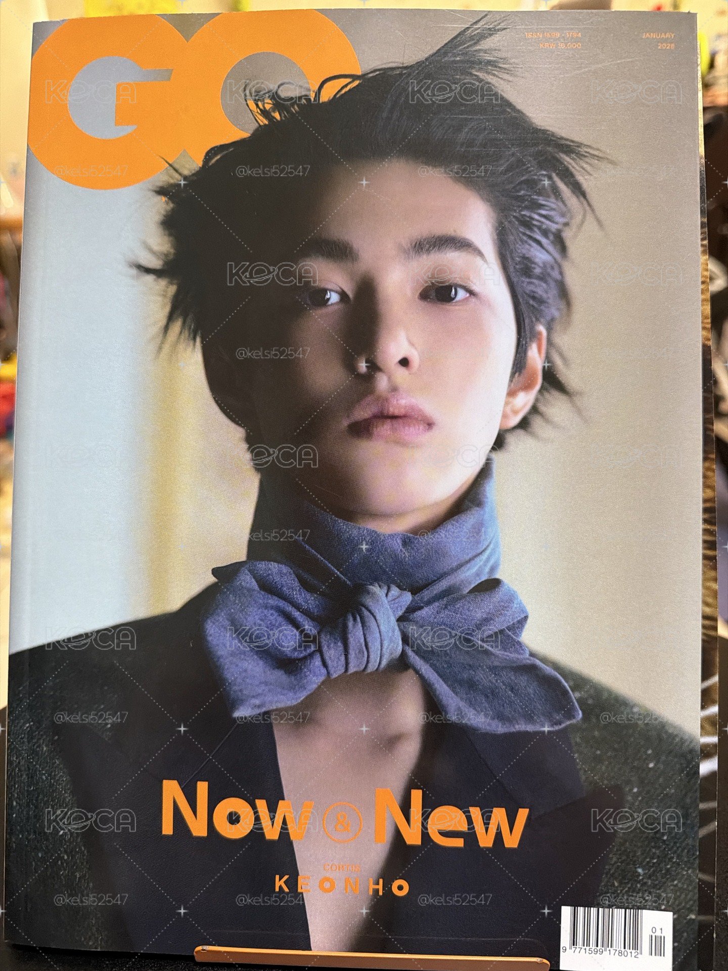GQ 2026/01 安安封面