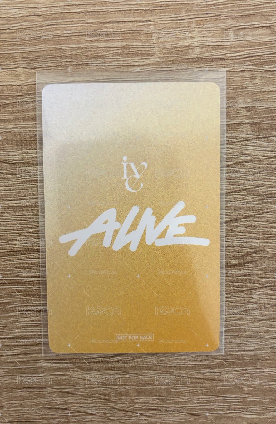 ALIVE 塔店員特典