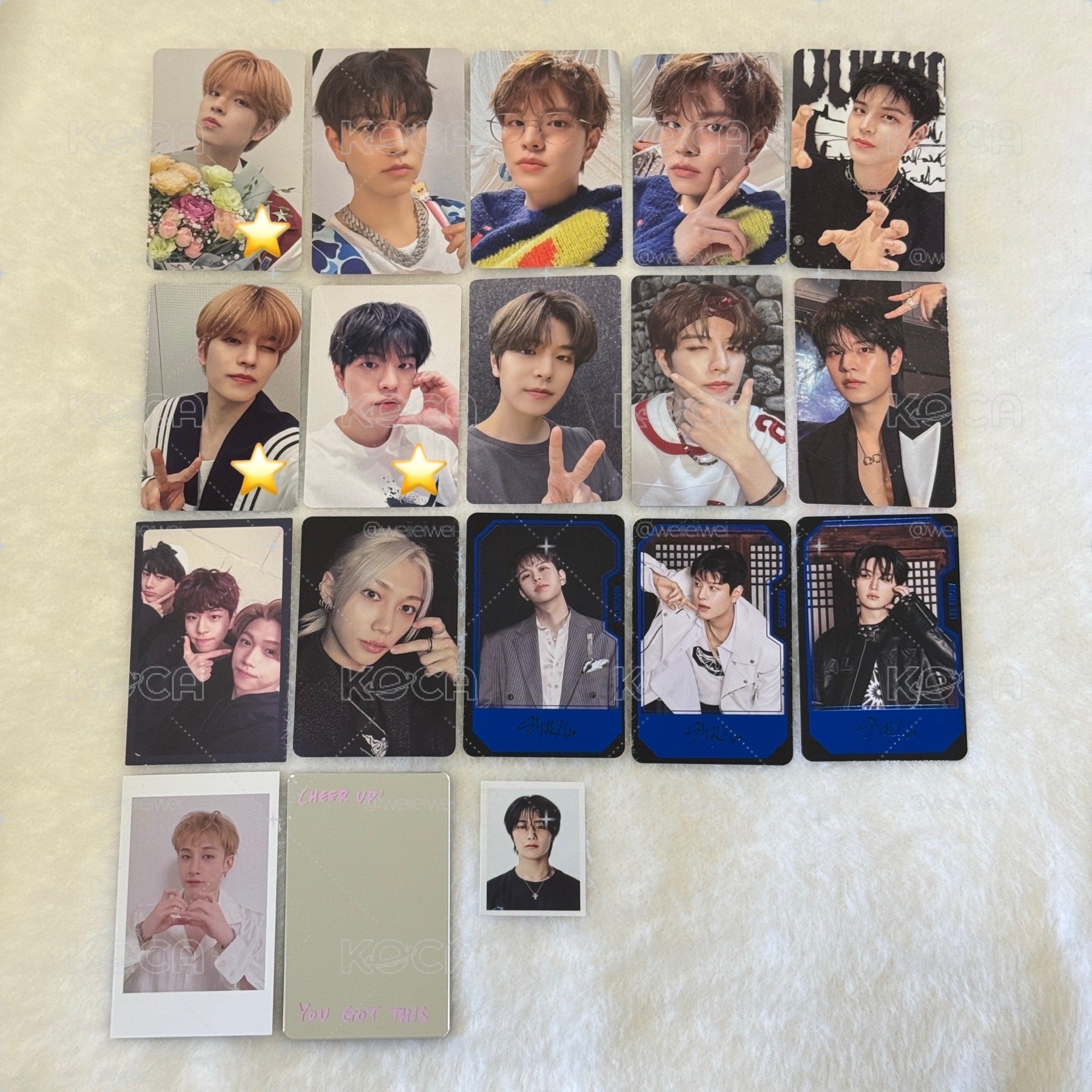 Stray kids 小卡